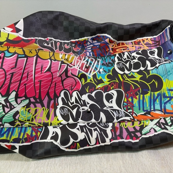 Sprayground Multicolor Graffiti Men's Bag - Picture 6 of 13